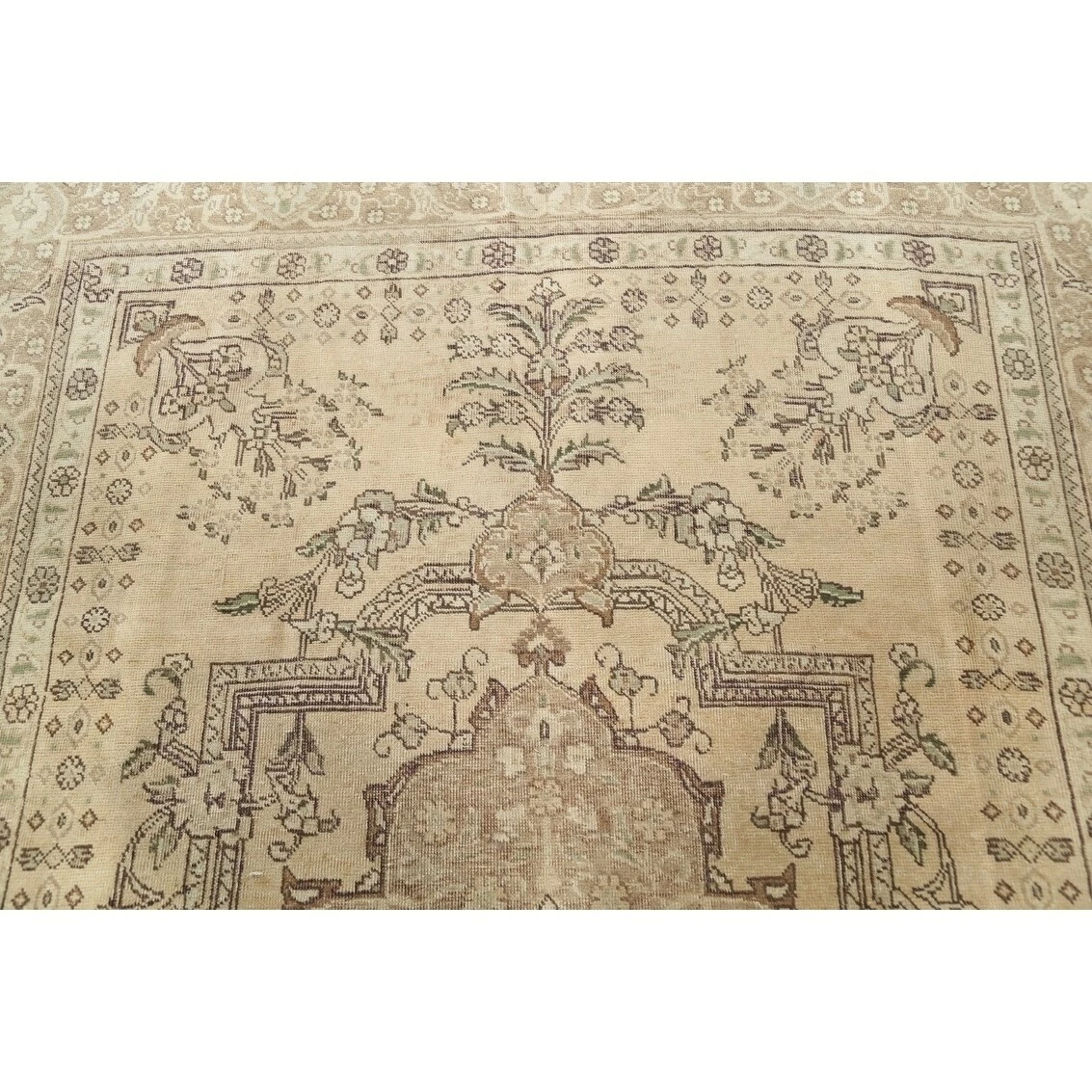 Budget โญ Gracewood Hollow Malezian Muted Blend Knotted Hand Knotted Wool Rug - 9'11" X 6'8" ๐ 16 Budget โญ Gracewood Hollow Malezian Muted Blend Knotted Hand Knotted Wool Rug - 9'11" X 6'8" ๐ - Image 14