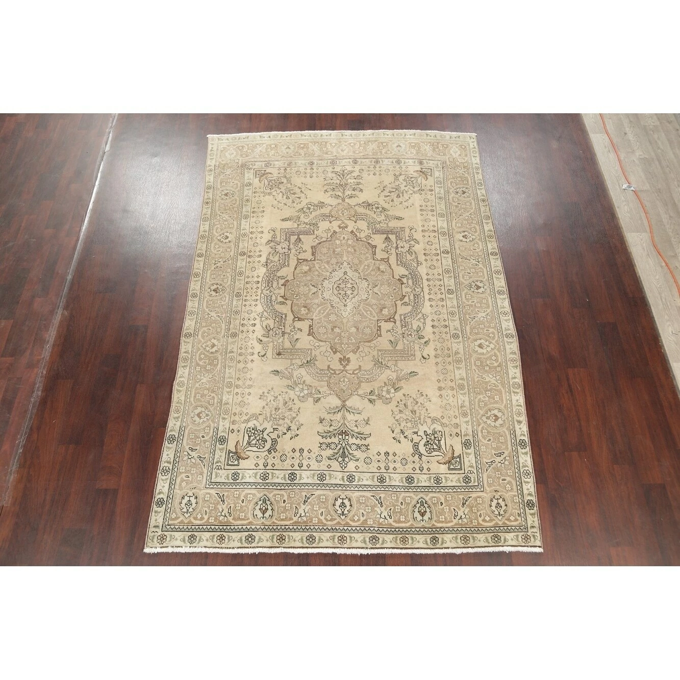 Budget โญ Gracewood Hollow Malezian Muted Blend Knotted Hand Knotted Wool Rug - 9'11" X 6'8" ๐ 4 Budget โญ Gracewood Hollow Malezian Muted Blend Knotted Hand Knotted Wool Rug - 9'11" X 6'8" ๐ - Image 2