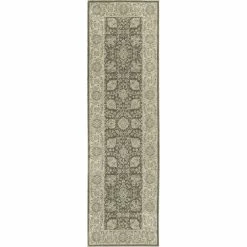 Budget 🔥 Gracewood Hollow Occom Border Floral Panel Area Rug 🌟