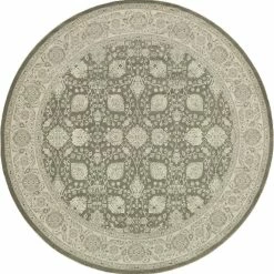 Budget 🔥 Gracewood Hollow Occom Border Floral Panel Area Rug 🌟 -Gracewood Hollow shop Border Floral Panel Brown Ivory Rug 710 Round 44159bc4 b4aa 4e21 abb6 e79850428b5e 1000