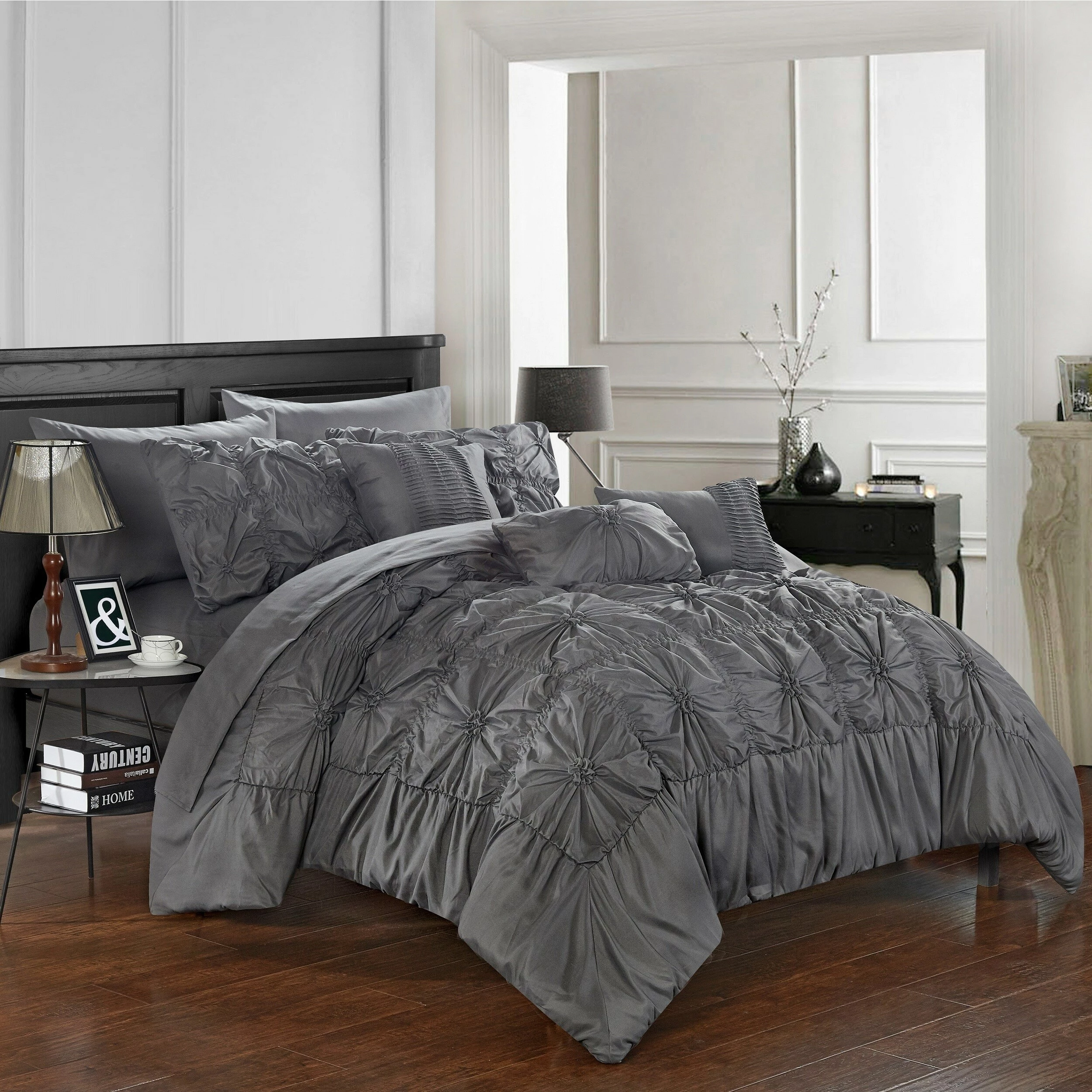 Best reviews of ✔️ Gracewood Hollow Redshirt Charcoal 10-piece Bed In A Bag Comforter Set ⭐ 4 Best reviews of ✔️ Gracewood Hollow Redshirt Charcoal 10-piece Bed In A Bag Comforter Set ⭐ - Image 2