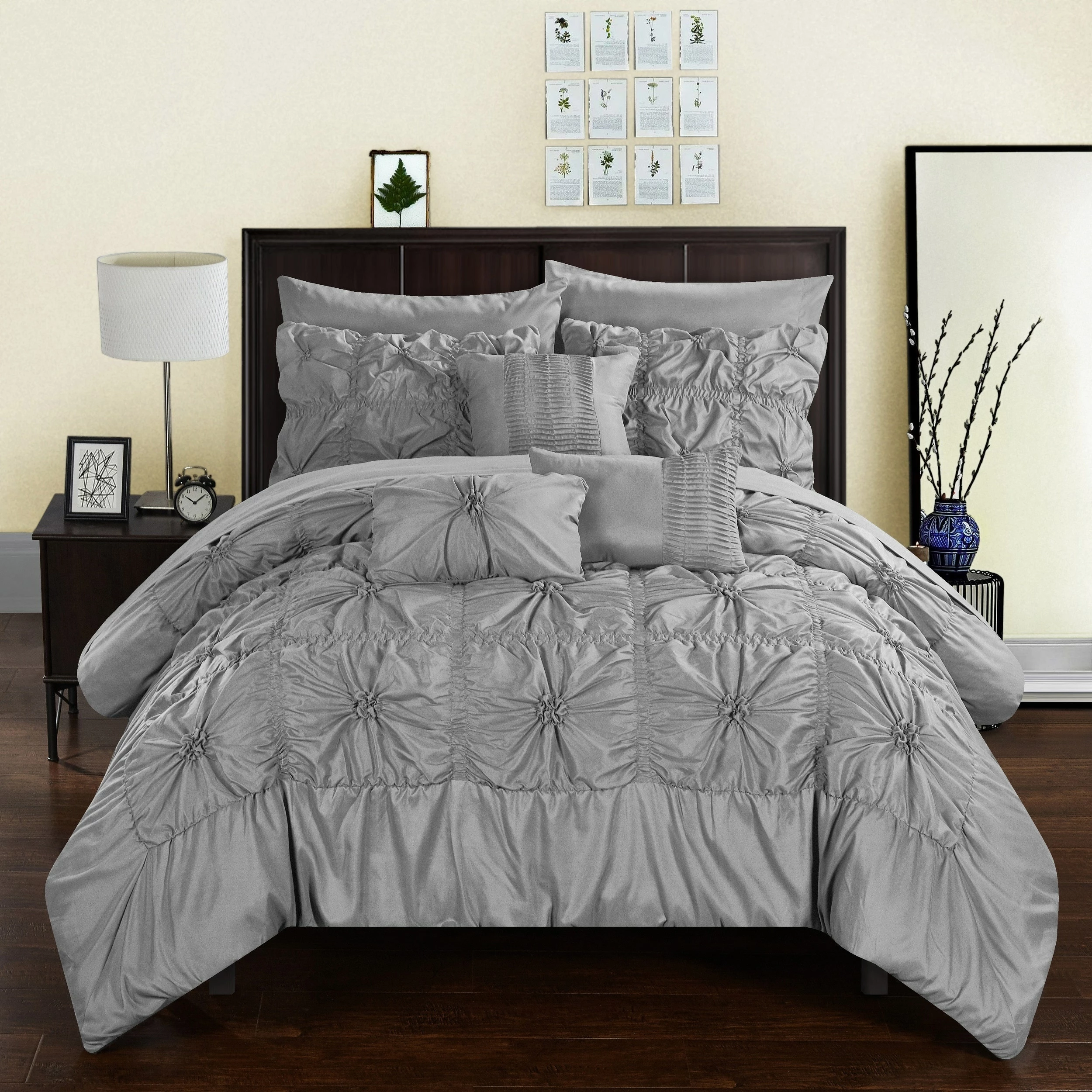 Brand new ๐งจ Gracewood Hollow Redshirt Grey 10-piece Bed In A Bag Comforter Set ๐ฅฐ 3 Brand new ๐งจ Gracewood Hollow Redshirt Grey 10-piece Bed In A Bag Comforter Set ๐ฅฐ