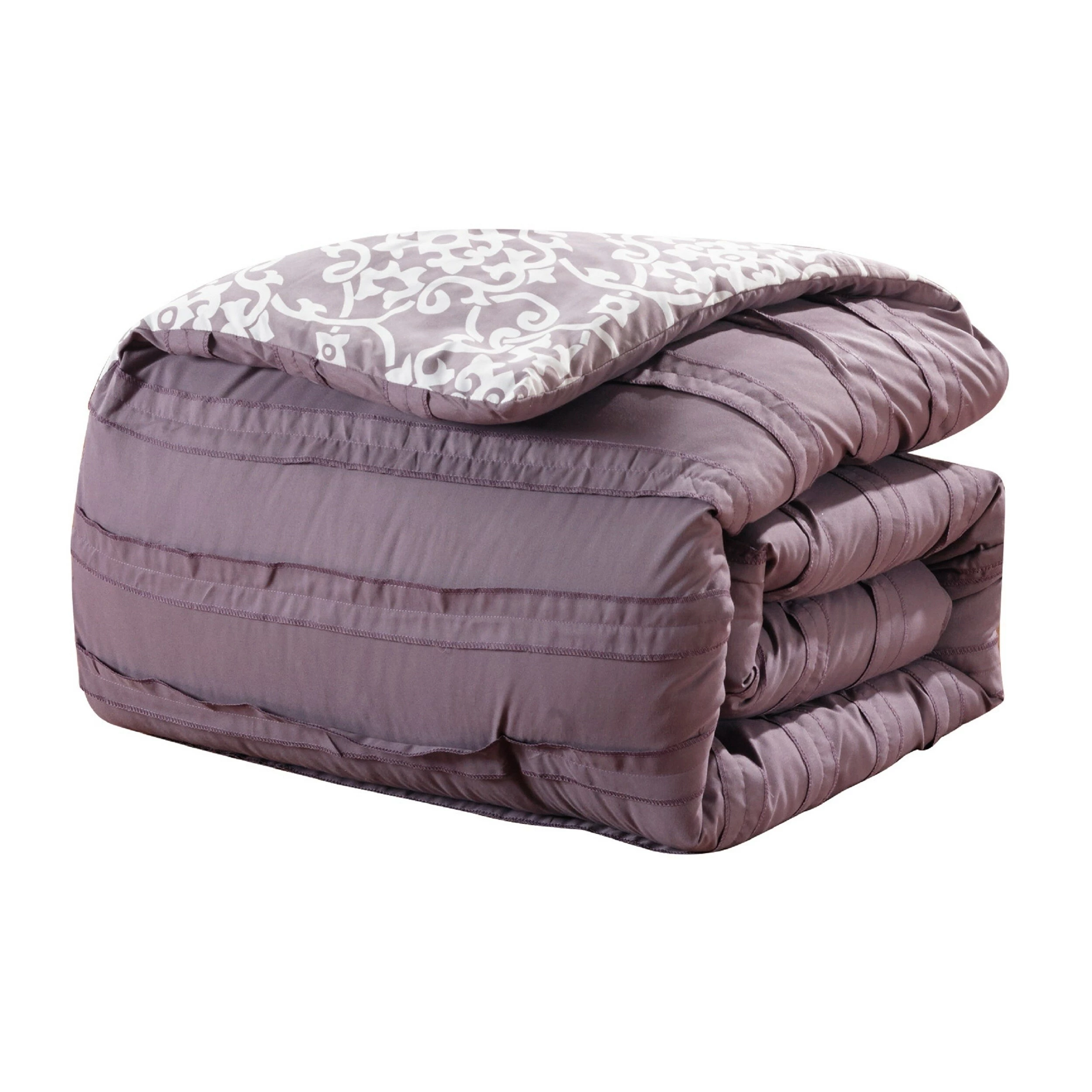 Wholesale ๐ Gracewood Hollow Cornwell Purple 10-piece Comforter Set โจ - Image 6