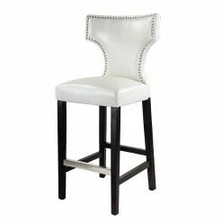 Flash Sale ๐ฅ Gracewood Hollow Orbelyan Bar-height Barstool With Metal Studs (Set Of 2) White โ๏ธ 18 Flash Sale ๐ฅ Gracewood Hollow Orbelyan Bar-height Barstool With Metal Studs (Set Of 2) White โ๏ธ -Gracewood Hollow shop CorLiving Kings Bar Height Barstool with Metal Studs Set of 2 71603546 a59a 4269 a425 088018c95ef5