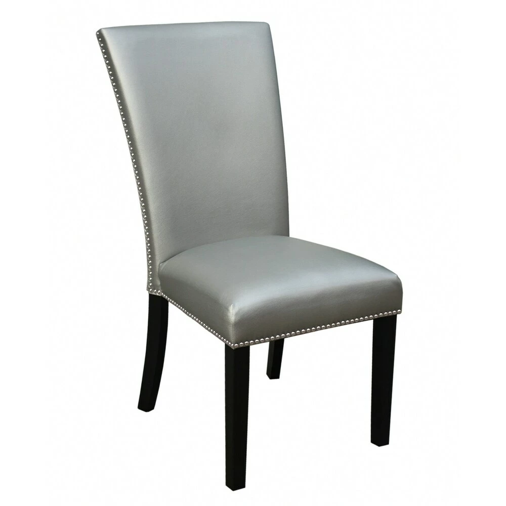 Outlet ⌛ Gracewood Hollow Mhlanga Modern Dining Chair (Set Of 2) Silver 🥰 11 Outlet ⌛ Gracewood Hollow Mhlanga Modern Dining Chair (Set Of 2) Silver 🥰 - Image 9