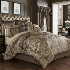 Discount ✨ Gracewood Hollow Lisako 4-piece Luxury Damask Pattern Comforter Set ✨