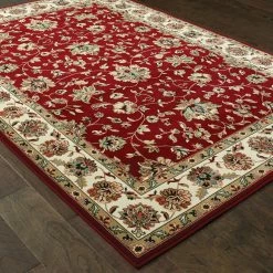 Hot Sale โ๏ธ Gracewood Hollow Claude Area Rug Red/cream ๐ 18 Hot Sale โ๏ธ Gracewood Hollow Claude Area Rug Red/cream ๐ -Gracewood Hollow shop Fleur Rouge Red Ivory Area Rug 53 x 76 8ec144d7 d6d2 4ba8 a66d d6042a3018b5 1000