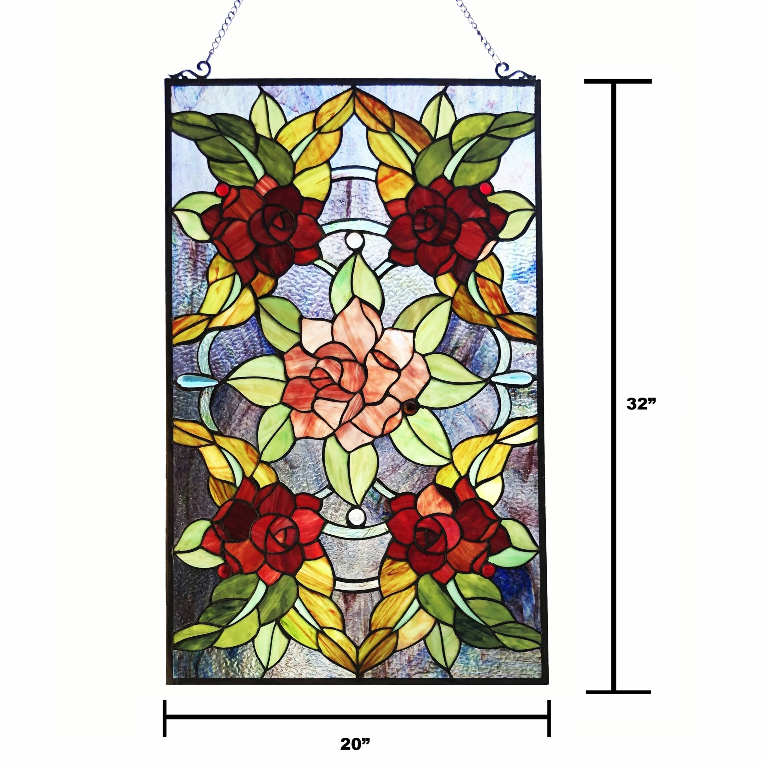 Discount โค๏ธ Gracewood Hollow Brugge Glass Window Panel/Suncatcher With Floral Embellishments ๐ฏ 6 Discount โค๏ธ Gracewood Hollow Brugge Glass Window Panel/Suncatcher With Floral Embellishments ๐ฏ - Image 4