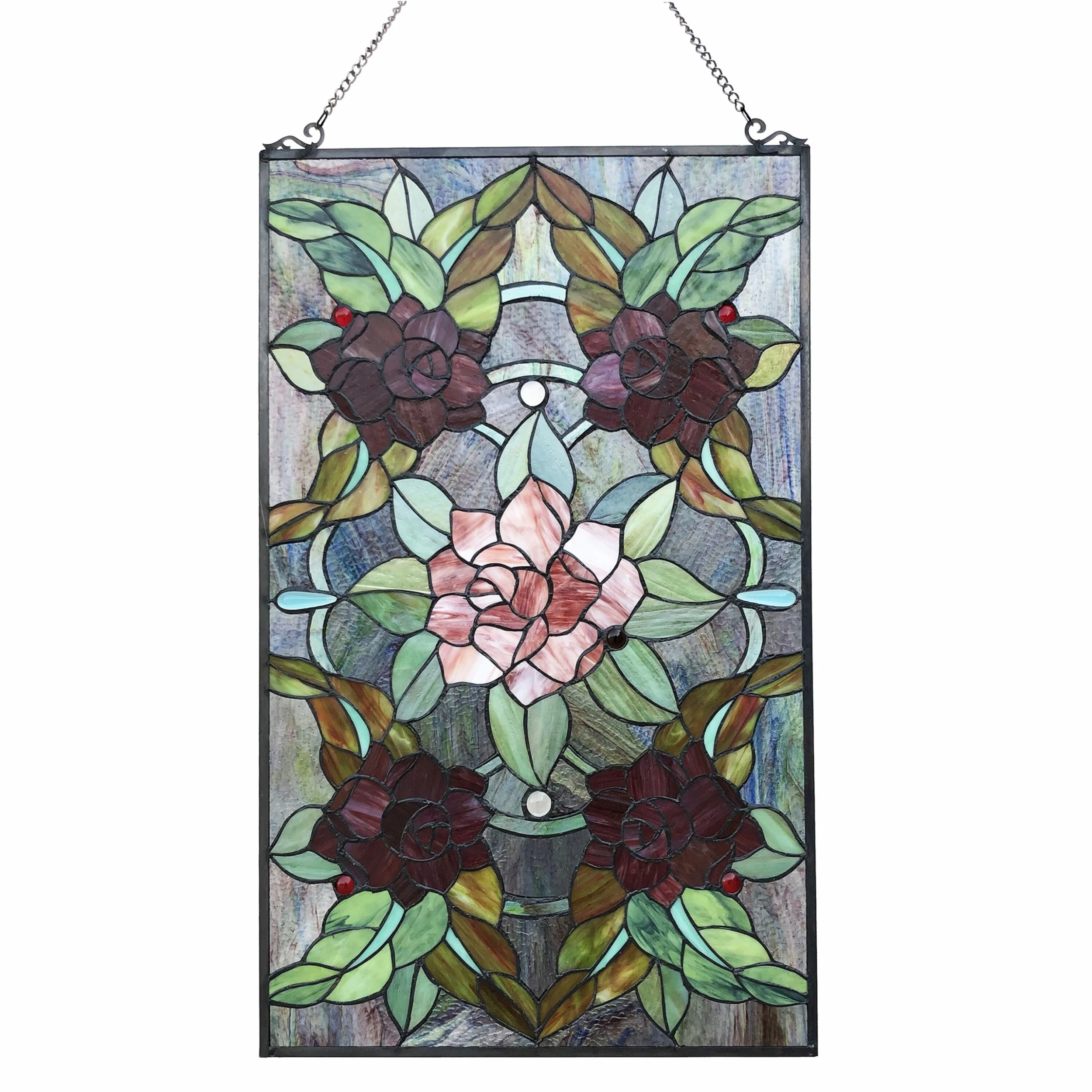 Discount โค๏ธ Gracewood Hollow Brugge Glass Window Panel/Suncatcher With Floral Embellishments ๐ฏ 5 Discount โค๏ธ Gracewood Hollow Brugge Glass Window Panel/Suncatcher With Floral Embellishments ๐ฏ - Image 3