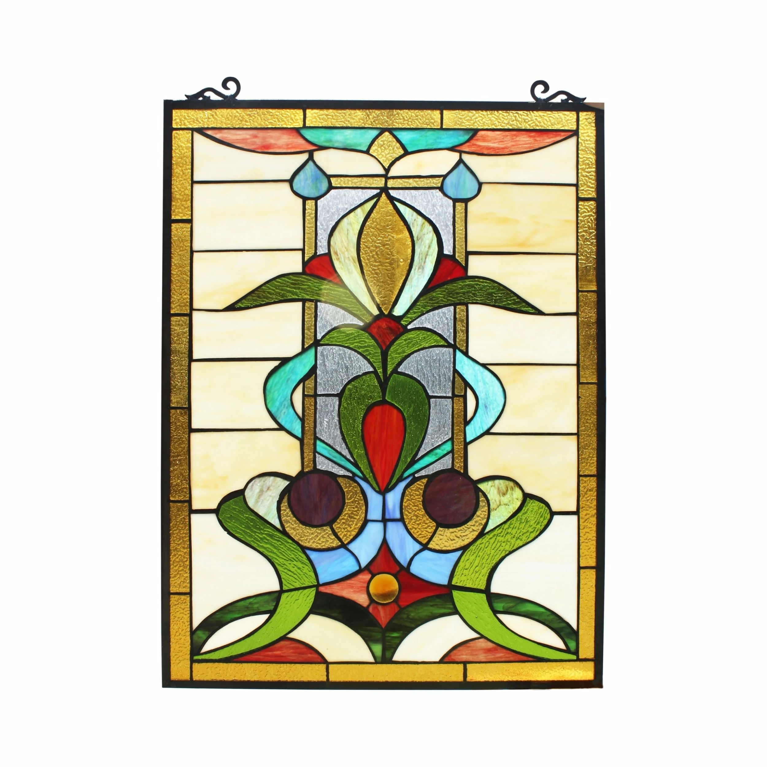 Flash Sale ๐ฏ Gracewood Hollow Nzuji Floral Stained Glass Window Panel Suncatcher ๐ฏ 3 Flash Sale ๐ฏ Gracewood Hollow Nzuji Floral Stained Glass Window Panel Suncatcher ๐ฏ