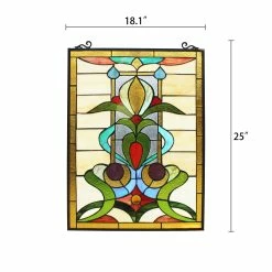 Flash Sale ๐ฏ Gracewood Hollow Nzuji Floral Stained Glass Window Panel Suncatcher ๐ฏ 7 Flash Sale ๐ฏ Gracewood Hollow Nzuji Floral Stained Glass Window Panel Suncatcher ๐ฏ -Gracewood Hollow shop Floral Design Window Panel Suncatcher eccae6ea cd06 428a a339 ee88c1ad78b0