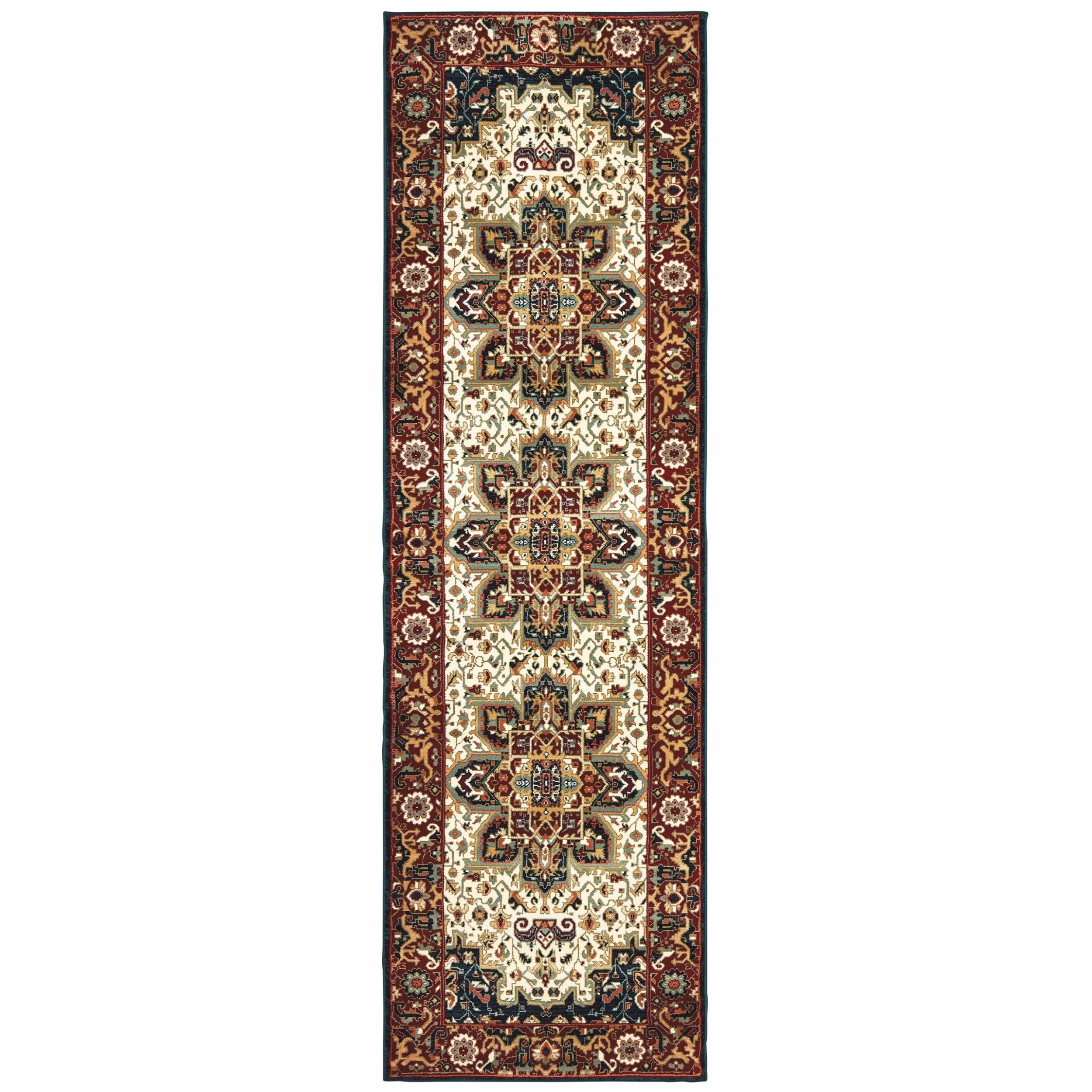 Hot Sale 🎁 Gracewood Hollow Adair Medallion Area Rug Red/cream ❤️ 17 Hot Sale 🎁 Gracewood Hollow Adair Medallion Area Rug Red/cream ❤️ - Image 15