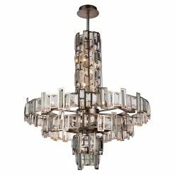Buy 🧨 Gracewood Hollow Amang 18-light Champagne/ Crystal Chandelier 🔥
