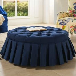 New 👍 Gracewood Hollow Baruti Tufted Cocktail Ottoman With Pleated 👗 Skirt Antique White 🌟 25 New 👍 Gracewood Hollow Baruti Tufted Cocktail Ottoman With Pleated 👗 Skirt Antique White 🌟 -Gracewood Hollow shop Gracewood Hollow Baruti Tufted Cocktail Ottoman with Pleated Skirt 5e288179 15ba 40e4 9255 16a1d1239907