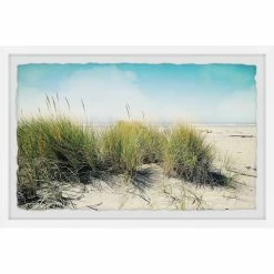 Brand new 🥰 Gracewood Hollow Beach Grass Framed Painting Wall Print 🔥