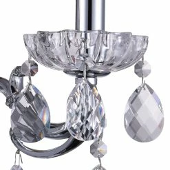 Flash Sale 🎁 Gracewood Hollow Besong 2-light Wall Sconce With Chrome Finish 😀 -Gracewood Hollow shop Gracewood Hollow Besong 2 light Wall Sconce with Chrome Finish 2
