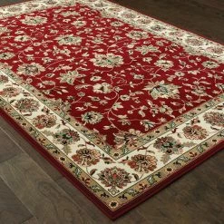 Hot Sale โ๏ธ Gracewood Hollow Claude Area Rug Red/cream ๐ 22 Hot Sale โ๏ธ Gracewood Hollow Claude Area Rug Red/cream ๐ -Gracewood Hollow shop Gracewood Hollow Claude Area Rug 2