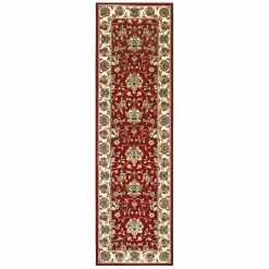 Hot Sale โ๏ธ Gracewood Hollow Claude Area Rug Red/cream ๐ 23 Hot Sale โ๏ธ Gracewood Hollow Claude Area Rug Red/cream ๐ -Gracewood Hollow shop Gracewood Hollow Claude Area Rug 3