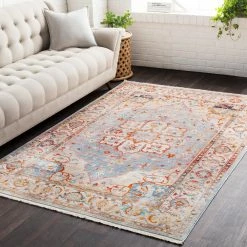 Best reviews of 😉 Gracewood Hollow Daoud Vintage Persian Traditional Blue And Beige Runner Rug - 2'7" X 9' Runner 🔥