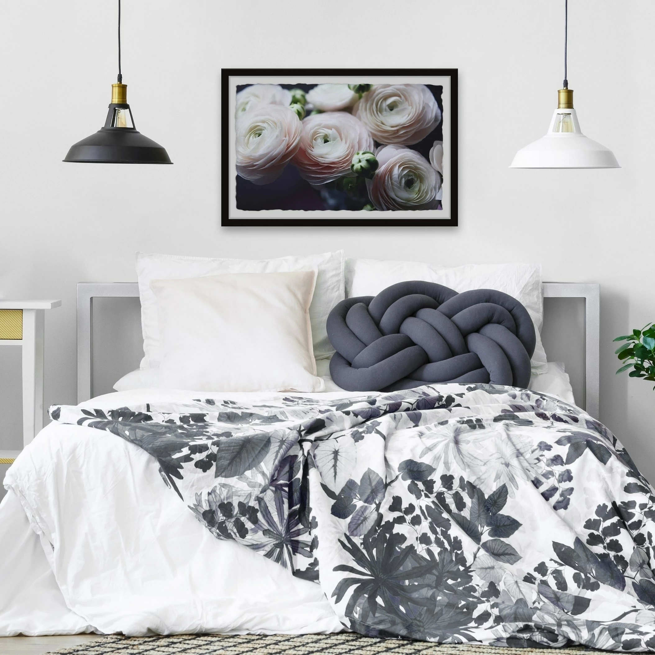 New ๐งจ Gracewood Hollow Delicate Rose Petals Framed Painting Print ๐ - Image 7