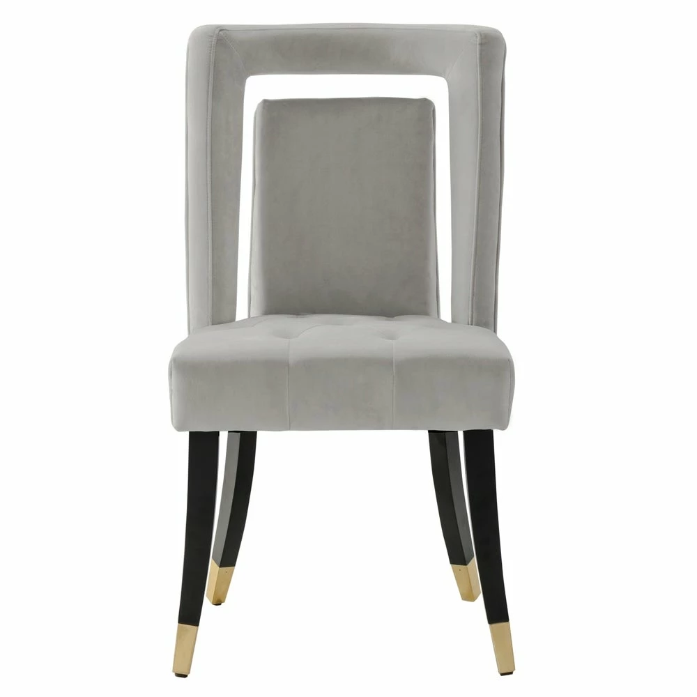 Promo ๐งจ Gracewood Hollow Dhruv Velvet Dining Chairs (Set Of 2) - N/A Blush ๐ - Image 4
