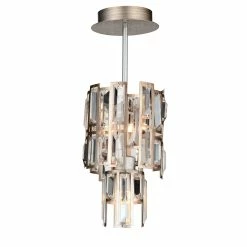 Outlet 🧨 Gracewood Hollow Fonlon 3-light Mini Pendant With Champagne Finish 🧨