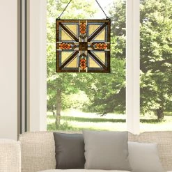 Top 10 ๐งจ Gracewood Hollow Gibran 17.5-inch Mission-style Southwestern Stained Glass Window Panel - M โจ 14 Top 10 ๐งจ Gracewood Hollow Gibran 17.5-inch Mission-style Southwestern Stained Glass Window Panel - M โจ -Gracewood Hollow shop Gracewood Hollow Gibran 17.5 inch Mission style Southwestern Stained Glass Window Panel 4