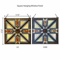 Top 10 ๐งจ Gracewood Hollow Gibran 17.5-inch Mission-style Southwestern Stained Glass Window Panel - M โจ 15 Top 10 ๐งจ Gracewood Hollow Gibran 17.5-inch Mission-style Southwestern Stained Glass Window Panel - M โจ -Gracewood Hollow shop Gracewood Hollow Gibran 17.5 inch Mission style Southwestern Stained Glass Window Panel 5