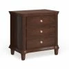 Cheap 🥰 Gracewood Hollow Keyes 3-drawer Wood Nightstand ⭐