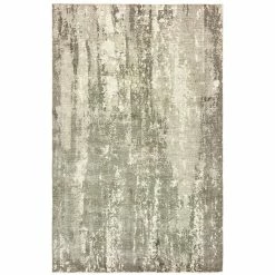 Wholesale 😍 Gracewood Hollow Khachatur Distressed High-Low Grey And Ivory Area Rug 👍