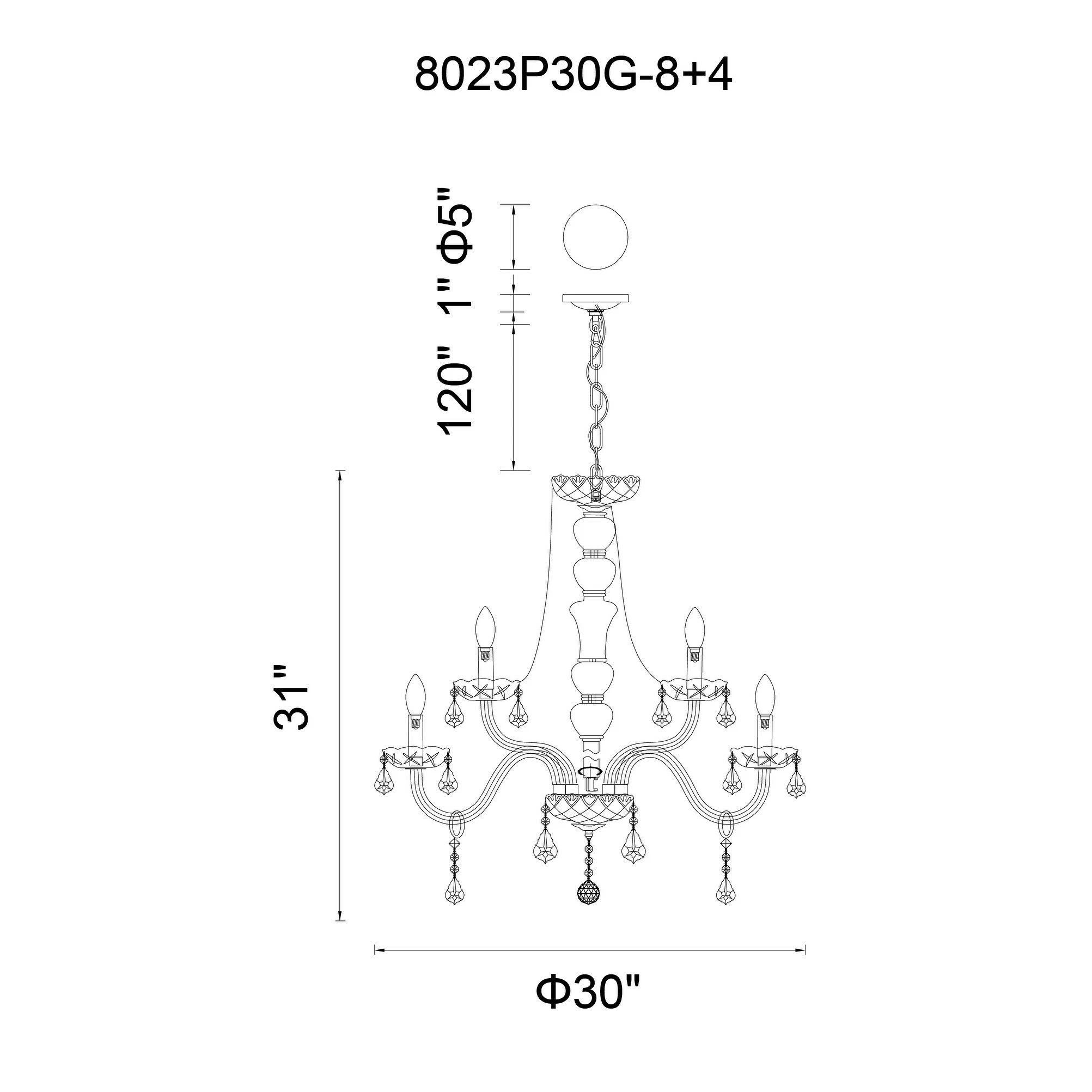 Flash Sale ๐ Gracewood Hollow Kizerbo 12-light White Chrome Chandelier ๐ 5 Flash Sale ๐ Gracewood Hollow Kizerbo 12-light White Chrome Chandelier ๐ - Image 3