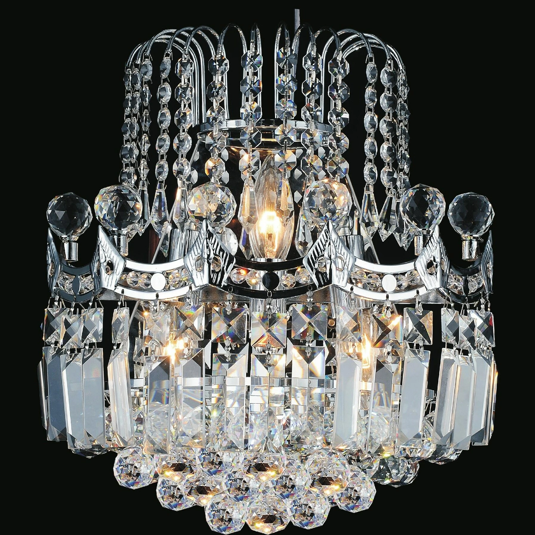 Wholesale ๐ Gracewood Hollow Mbembe 3-light Wall Sconce With Chrome Finish โญ 3 Wholesale ๐ Gracewood Hollow Mbembe 3-light Wall Sconce With Chrome Finish โญ