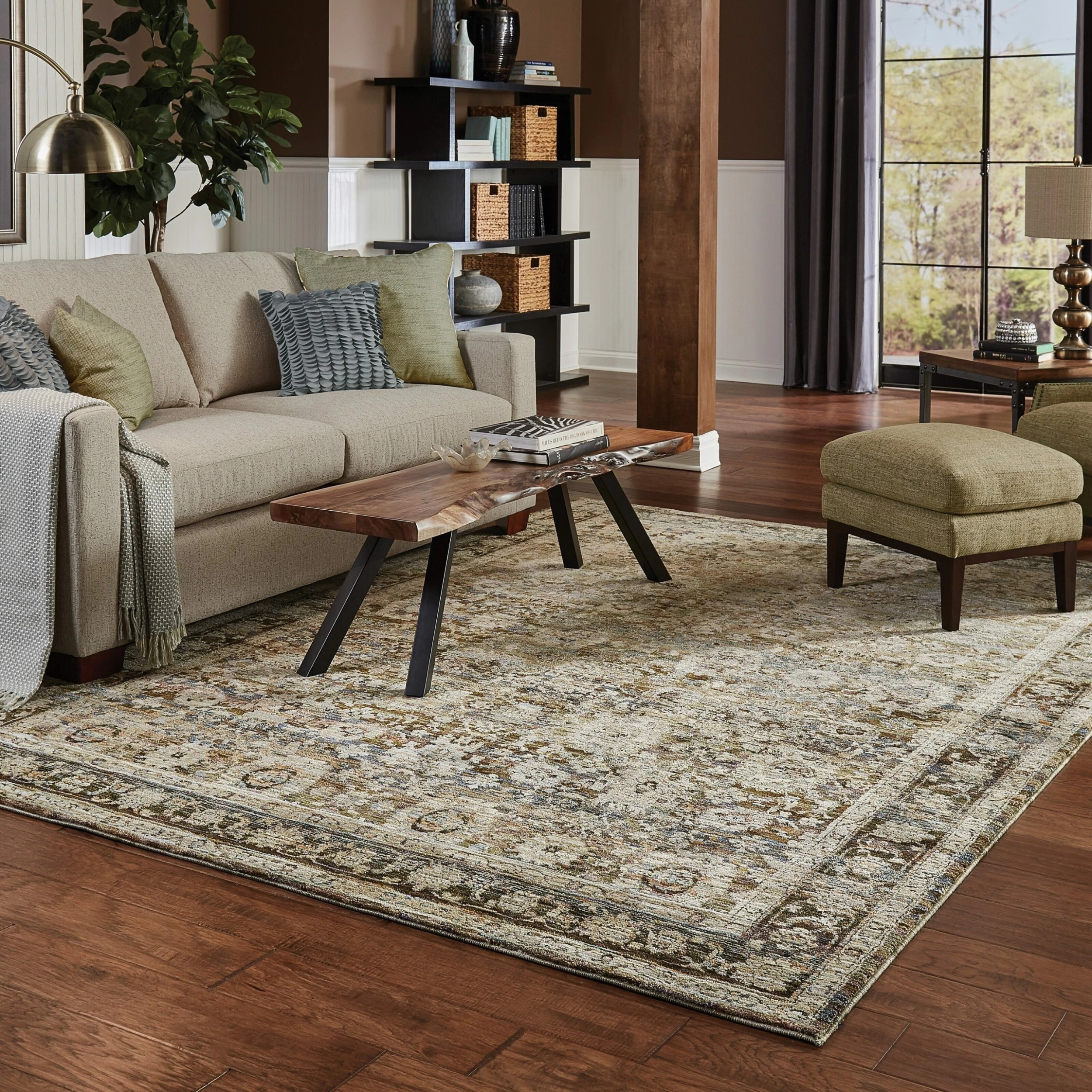 Discount ✔️ Gracewood Hollow Mohawk Faded Classic Border Area Rug ✨ 15 Discount ✔️ Gracewood Hollow Mohawk Faded Classic Border Area Rug ✨ - Image 13
