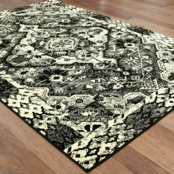 Hot Sale โจ Gracewood Hollow Moss Medallion Black/ Ivory Micro Fiber Rug Black/cream ๐ 18 Hot Sale โจ Gracewood Hollow Moss Medallion Black/ Ivory Micro Fiber Rug Black/cream ๐ -Gracewood Hollow shop Gracewood Hollow Moss Medallion Black Ivory Micro Fiber Rug 2