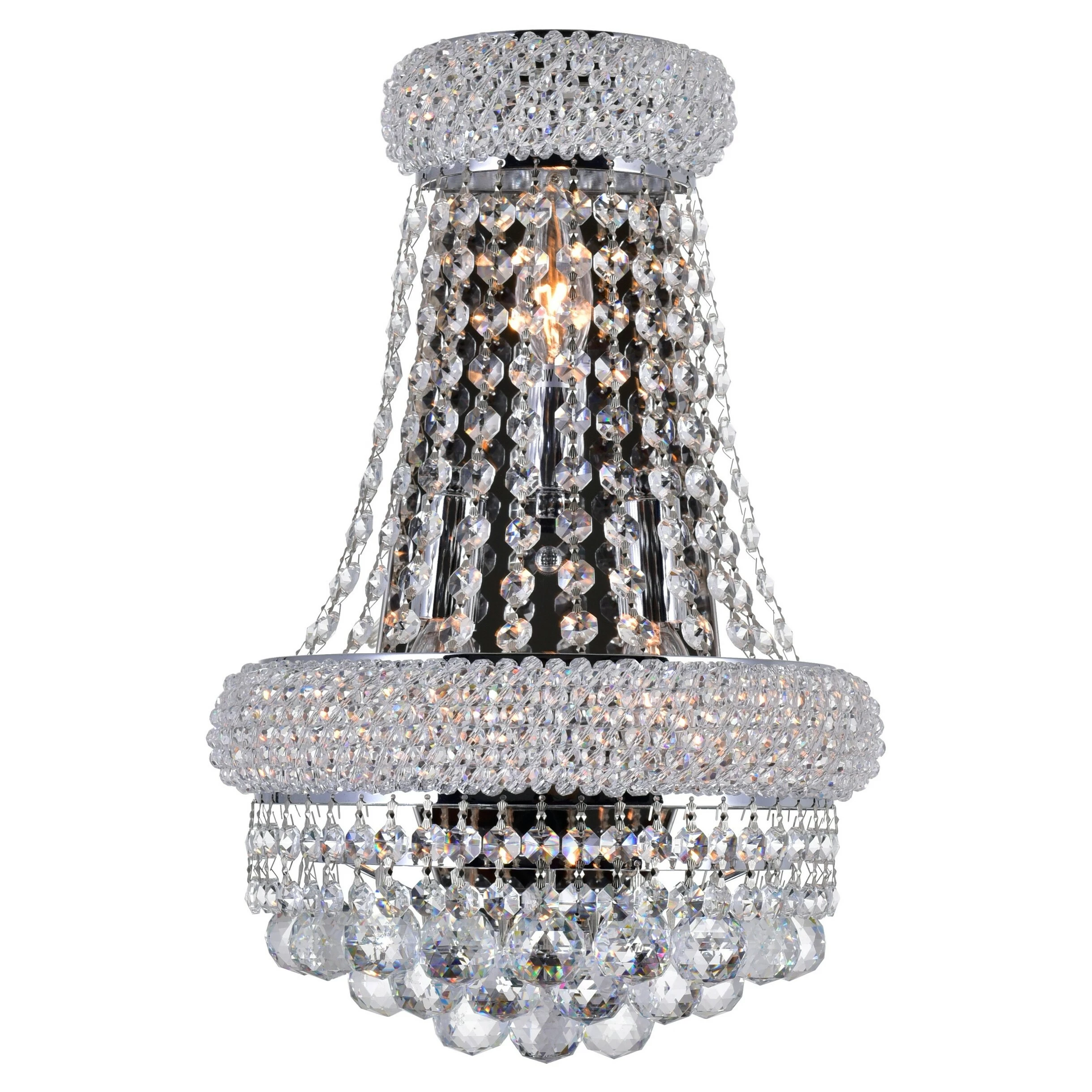 Brand new ๐ Gracewood Hollow Moukouri 3-light Wall Sconce With Chrome Finish ๐ 3 Brand new ๐ Gracewood Hollow Moukouri 3-light Wall Sconce With Chrome Finish ๐