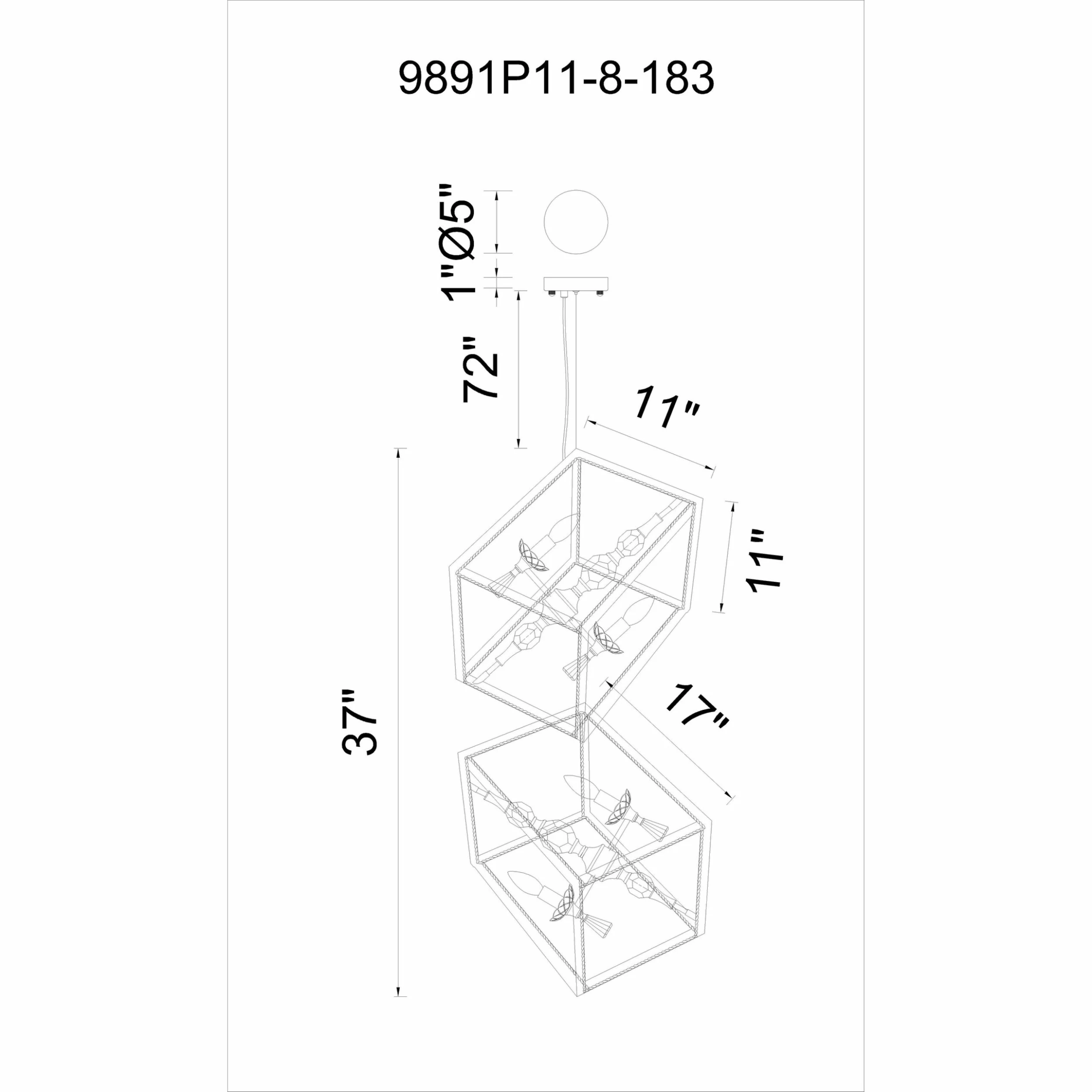 Flash Sale ๐ Gracewood Hollow Pacere 8-light Mini Pendant With Silvertone Finish ๐ - Image 2