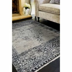 Budget ❤️ Gracewood Hollow Renza Distressed Boho Traditional Rug 😀