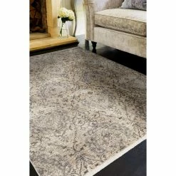 Deals 😀 Gracewood Hollow Renza Distressed Ivy Trellis Rug Sand/grey ✔️