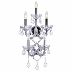 Top 10 🌟 Gracewood Hollow Rifoe 5-light Wall Sconce With Chrome Finish 🔔