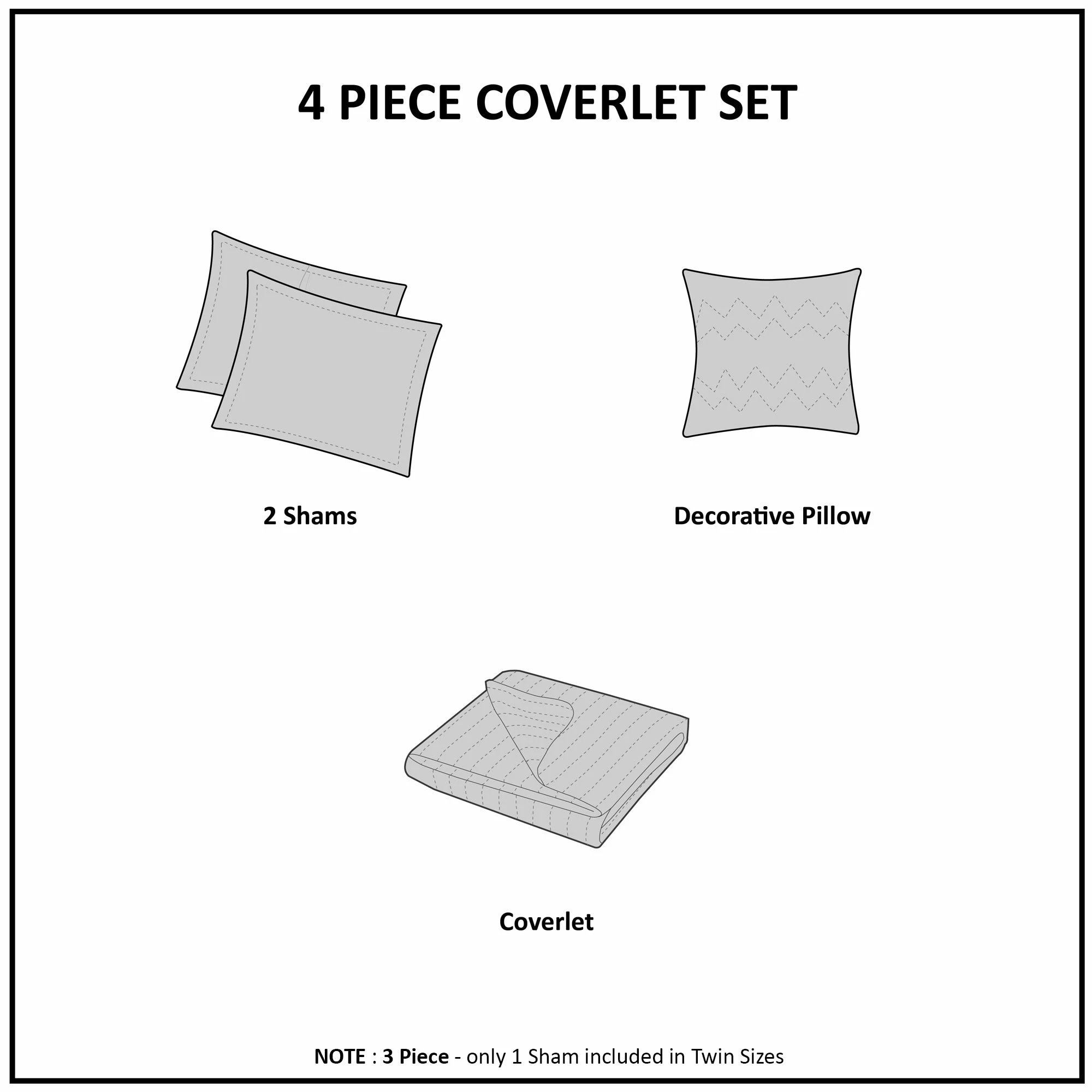 Cheapest 😍 Gracewood Hollow Rio 4-piece Cotton Coverlet Set Blue 🥰 10 Cheapest 😍 Gracewood Hollow Rio 4-piece Cotton Coverlet Set Blue 🥰 - Image 8