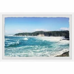 Buy 🛒 Gracewood Hollow Rough Seas And Waves Framed Painting Print 💯