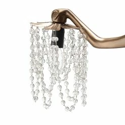 Buy 🌟 Gracewood Hollow Sansal Bronze/Resin 23.75-inch Grecian Goddess Beaded Table Lamp - 22"L X 7.625"W X 23.75"H ❤️ -Gracewood Hollow shop Gracewood Hollow Sansal Bronze Resin 23.75 inch Grecian Goddess Beaded Table Lamp 2