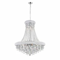 Best Pirce ๐งจ Gracewood Hollow Sawadogo 13-light Beaded Crystal Chandelier ๐