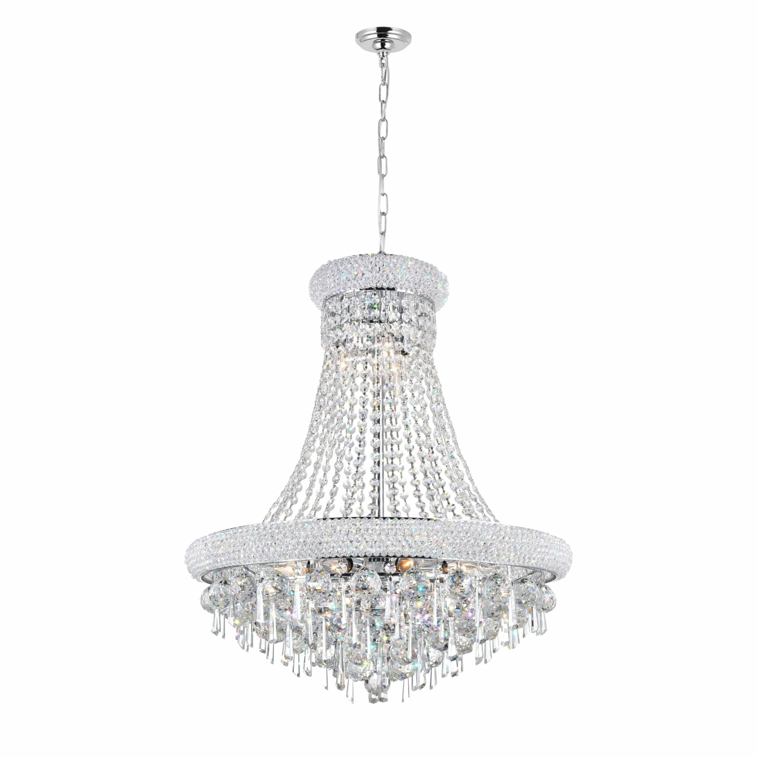 Best Pirce ๐งจ Gracewood Hollow Sawadogo 13-light Beaded Crystal Chandelier ๐