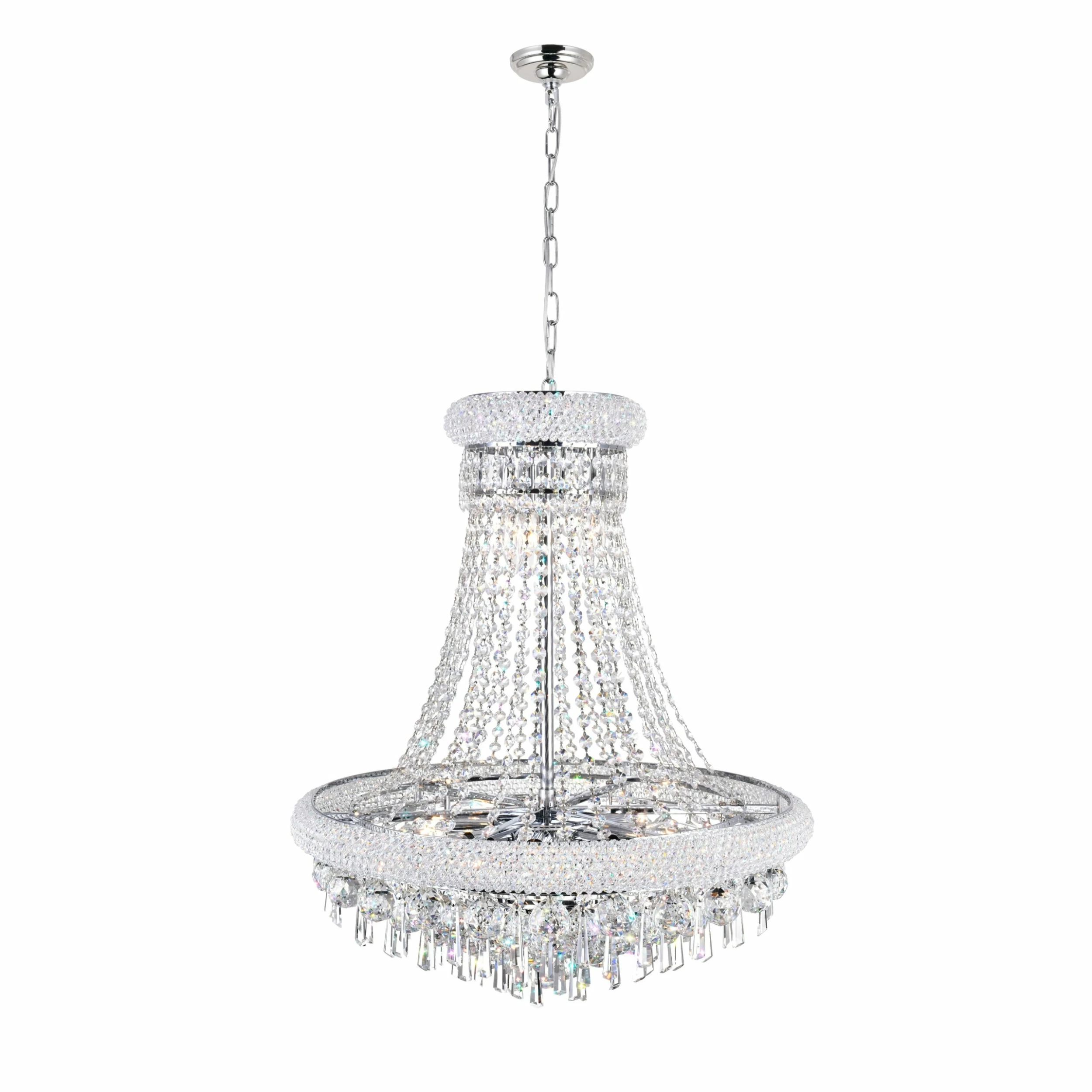 Best Pirce ๐งจ Gracewood Hollow Sawadogo 13-light Beaded Crystal Chandelier ๐ - Image 3