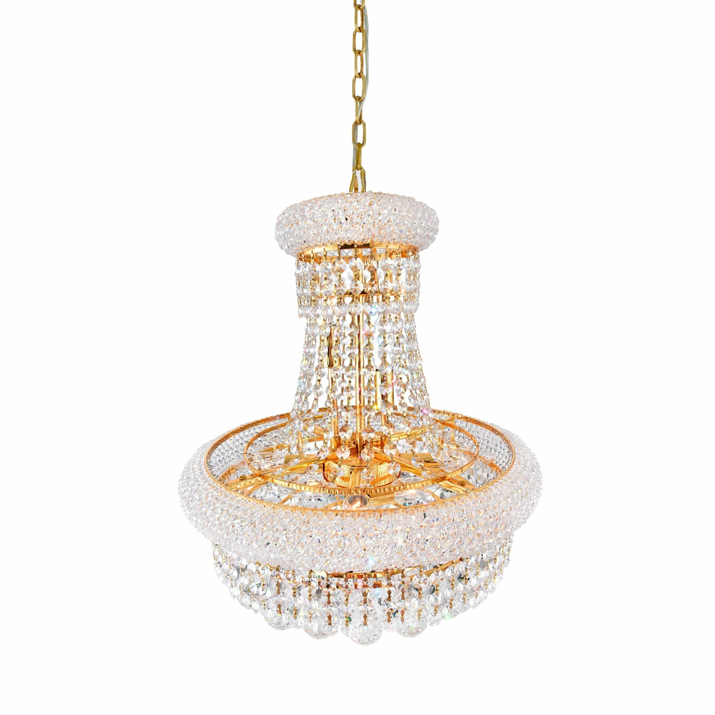 New ✔️ Gracewood Hollow Yavoucko 8-light Goldtone Crystal Chandelier 🛒 - Image 4
