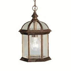 Best Pirce 💯 Gracewood Hollow Hannah 1-light Tannery Bronze Outdoor Pendant 😉