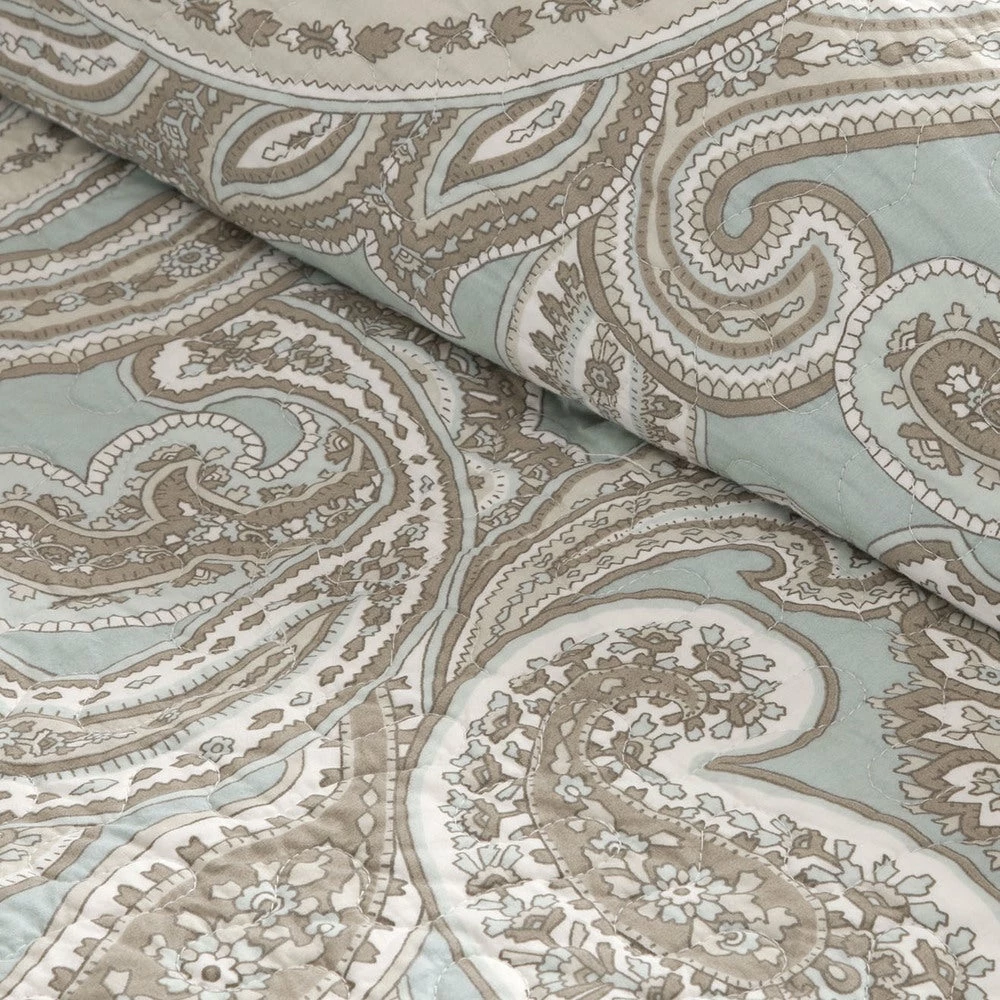 Cheapest 😍 Gracewood Hollow Rio 4-piece Cotton Coverlet Set Blue 🥰 8 Cheapest 😍 Gracewood Hollow Rio 4-piece Cotton Coverlet Set Blue 🥰 - Image 6