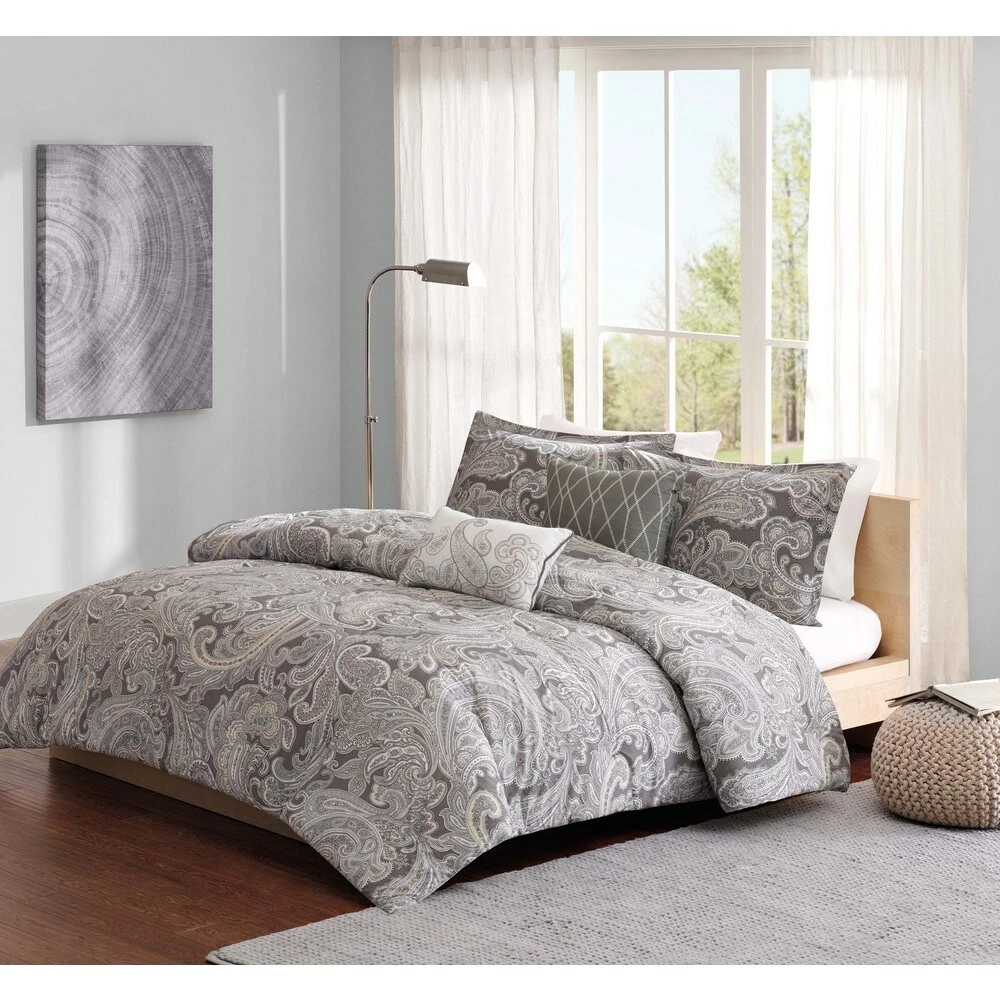 Best deal ๐ Gracewood Hollow Rio 5-piece Cotton Duvet Cover Set Blue ๐ 4 Best deal ๐ Gracewood Hollow Rio 5-piece Cotton Duvet Cover Set Blue ๐ - Image 2