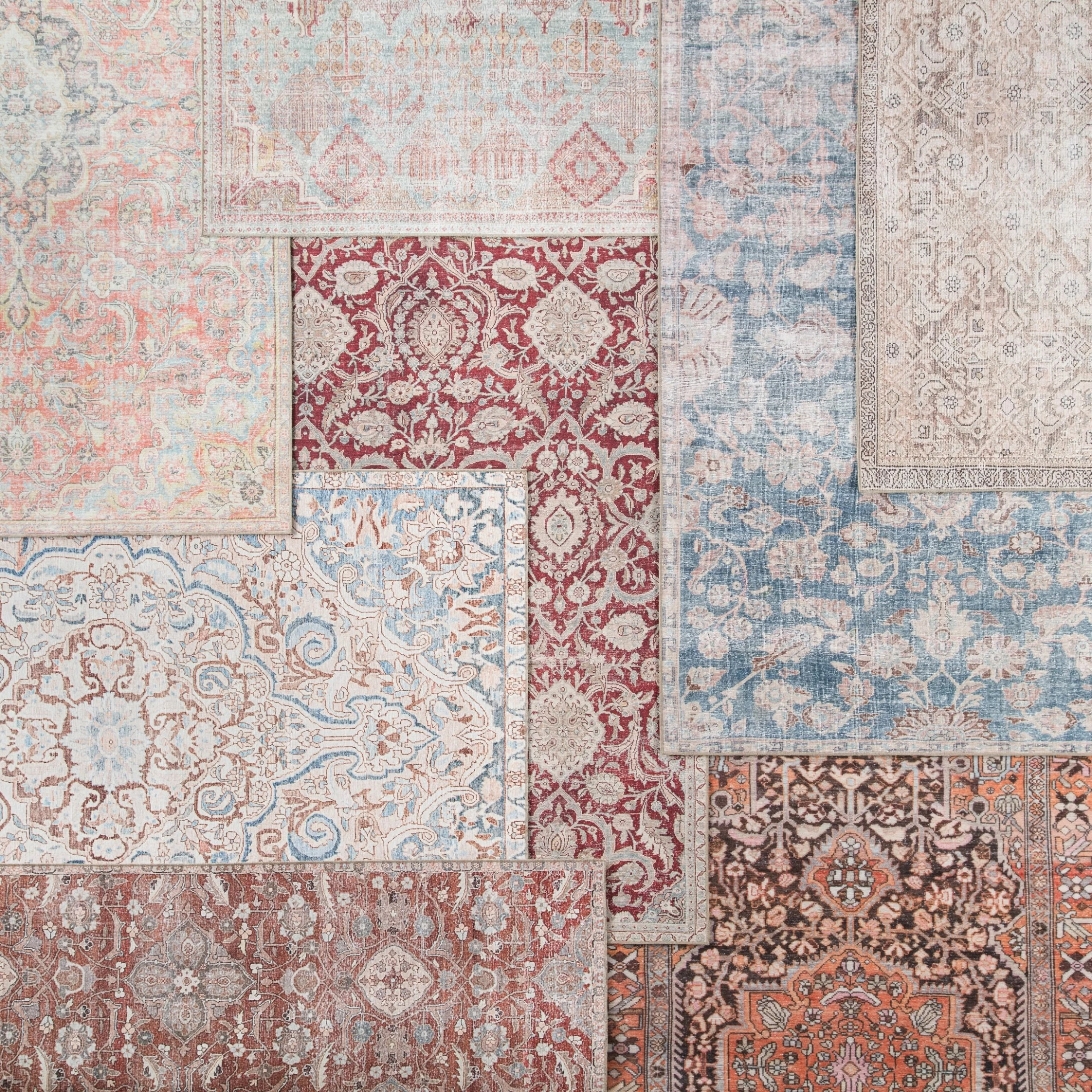 Hot Sale ๐ Gracewood Hollow Dadzie Indoor/Outdoor Blue And Light Pink Medallion Area Rug โญ 4 Hot Sale ๐ Gracewood Hollow Dadzie Indoor/Outdoor Blue And Light Pink Medallion Area Rug โญ - Image 2